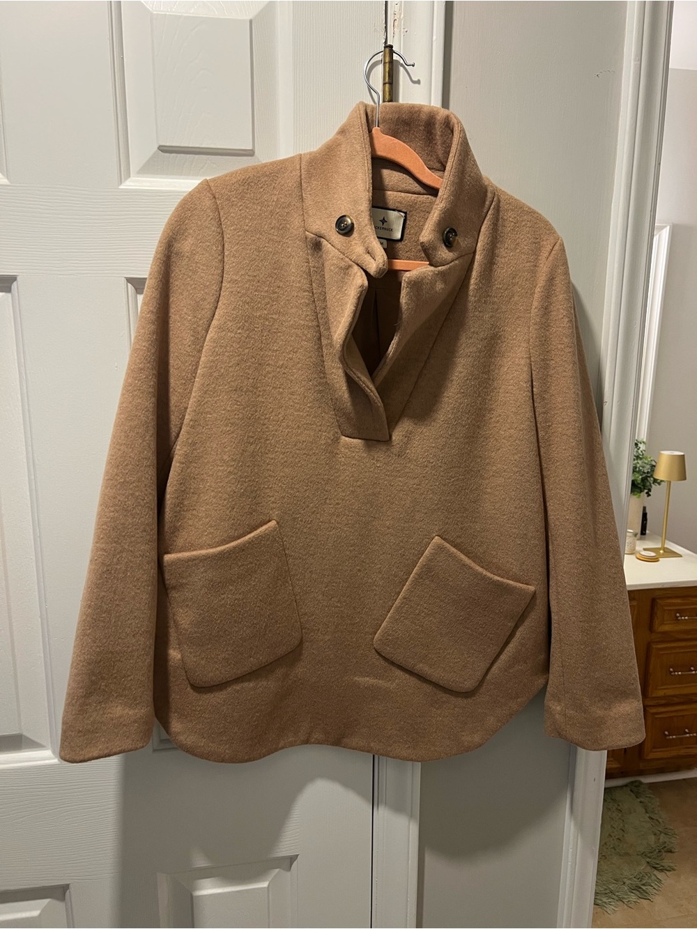 NWOT Tuckernuck Camel Emerson Popover Jacket - Picture 5 of 11